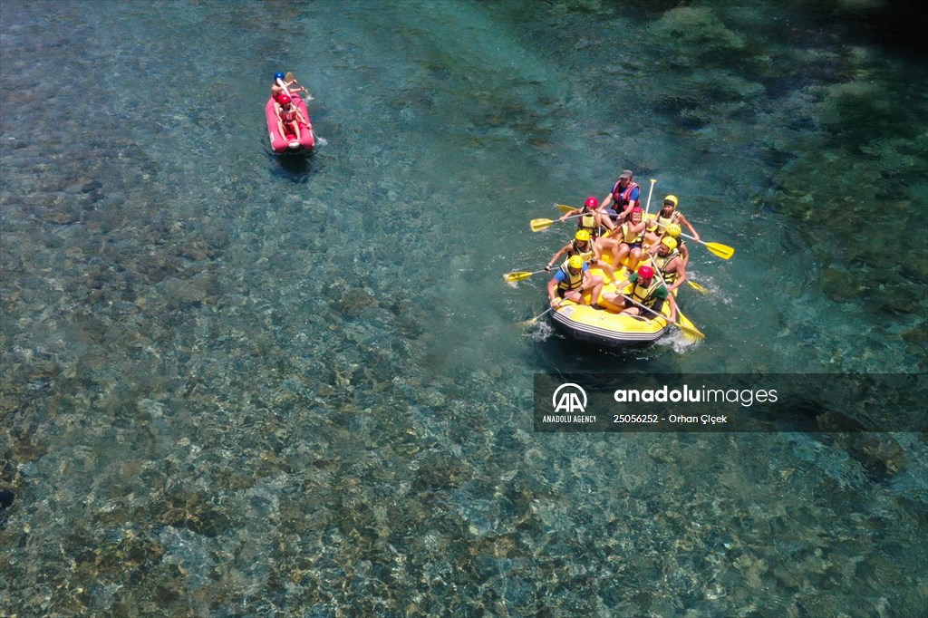 Rafting at Antalya's Koprulu Canyon