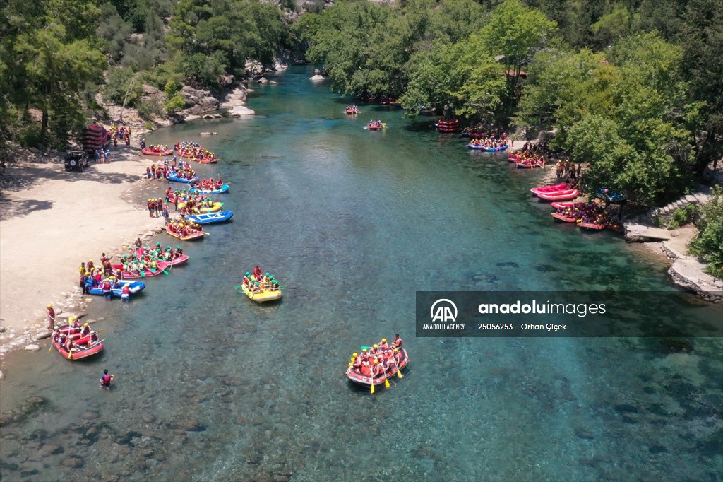 Rafting at Antalya's Koprulu Canyon