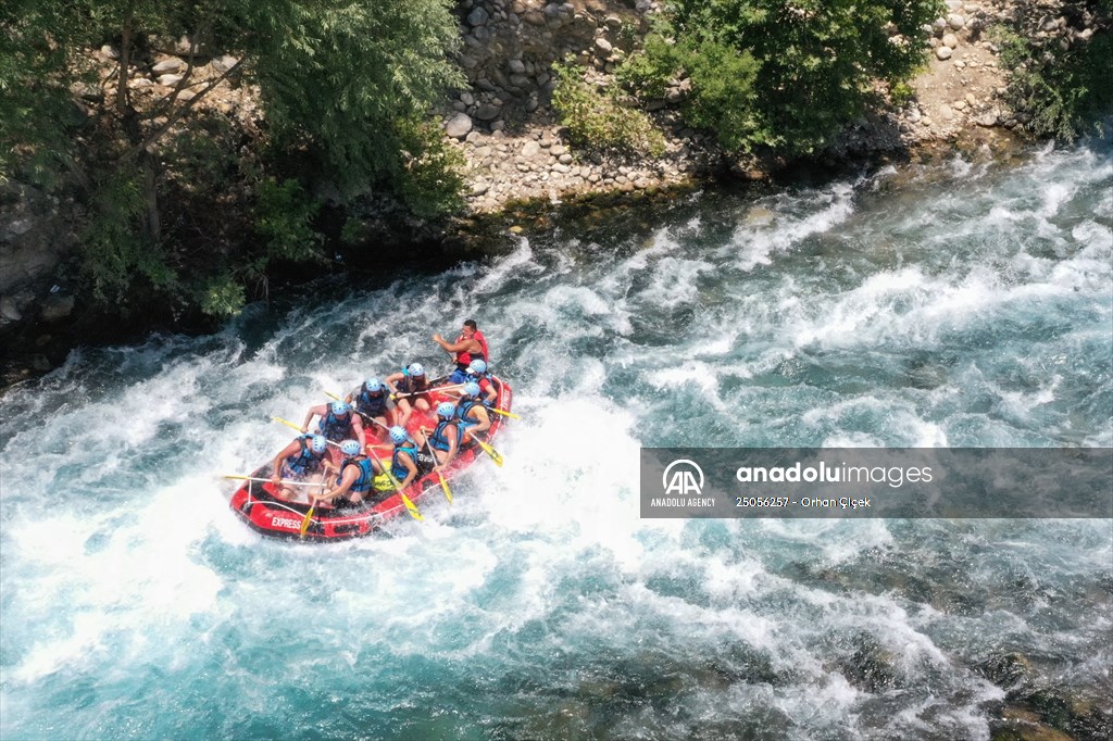 Rafting at Antalya's Koprulu Canyon