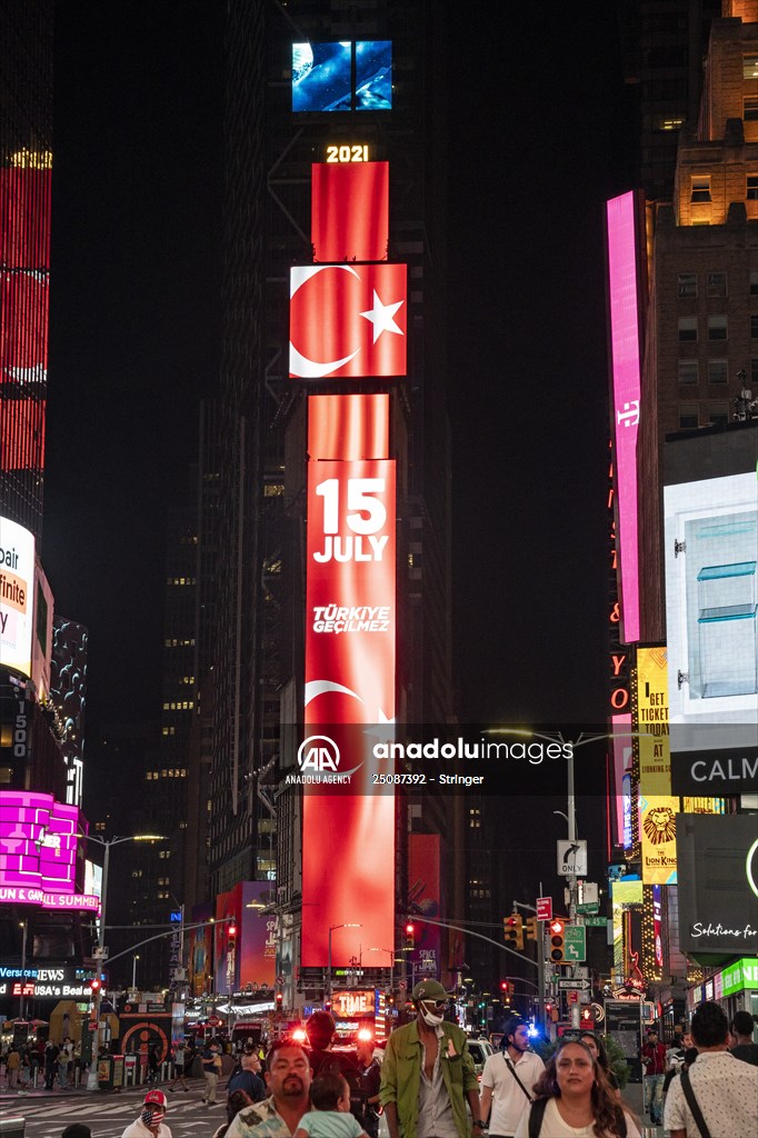 July 15 Democracy and National Unity Day in New York