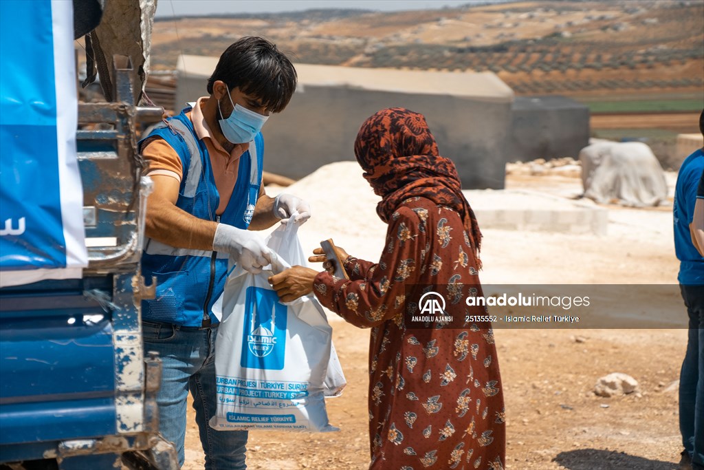 Islamic Relief Türkiye, Suriye'de 80 bin kişiye kurban eti ulaştırdı