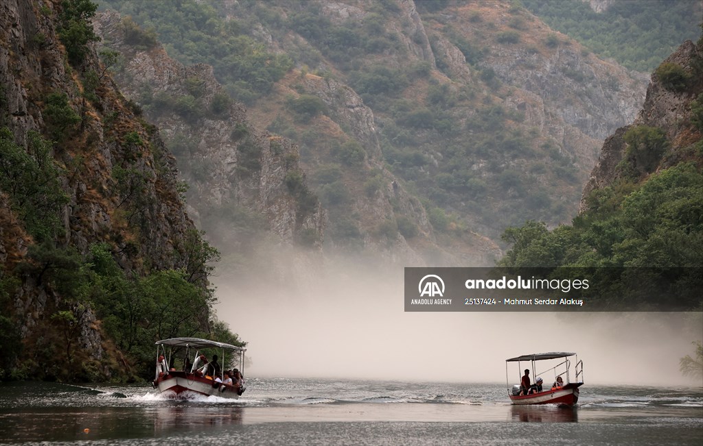 Canyon Matka in North Macedonia