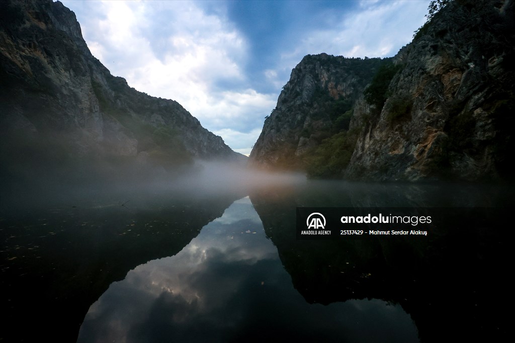 Canyon Matka in North Macedonia