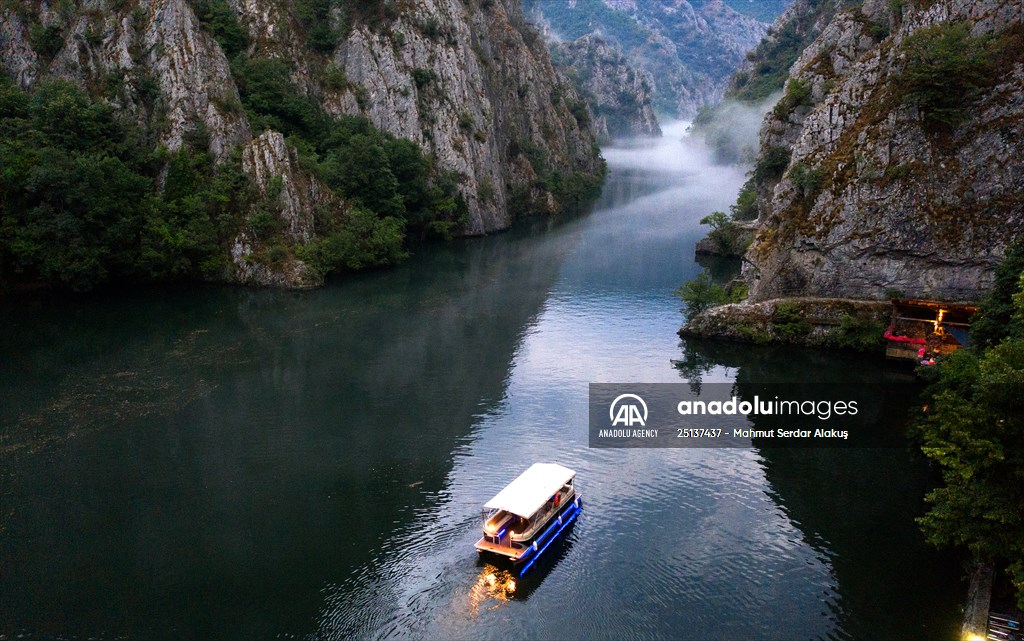 Canyon Matka in North Macedonia
