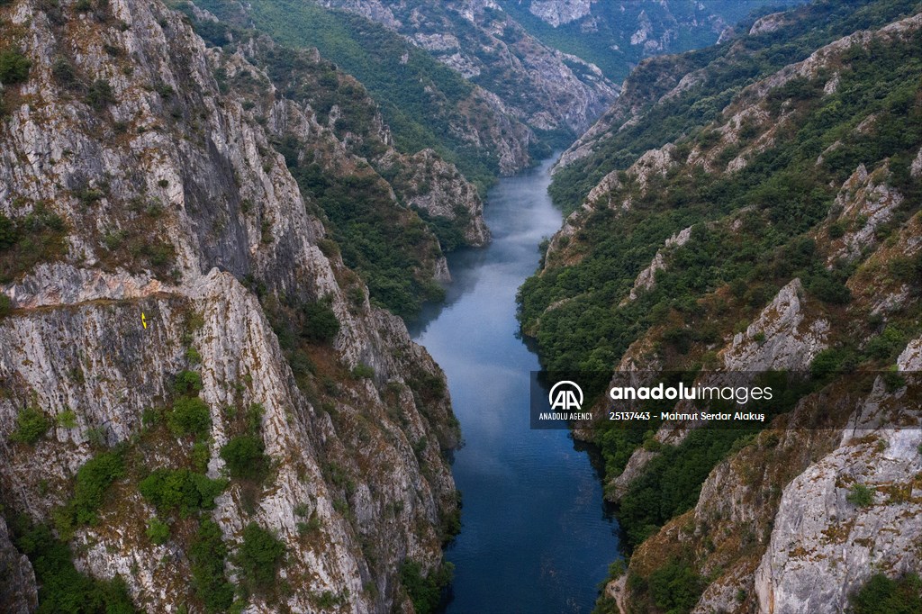 Canyon Matka in North Macedonia