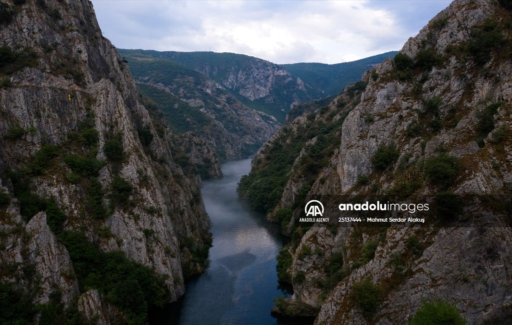Canyon Matka in North Macedonia