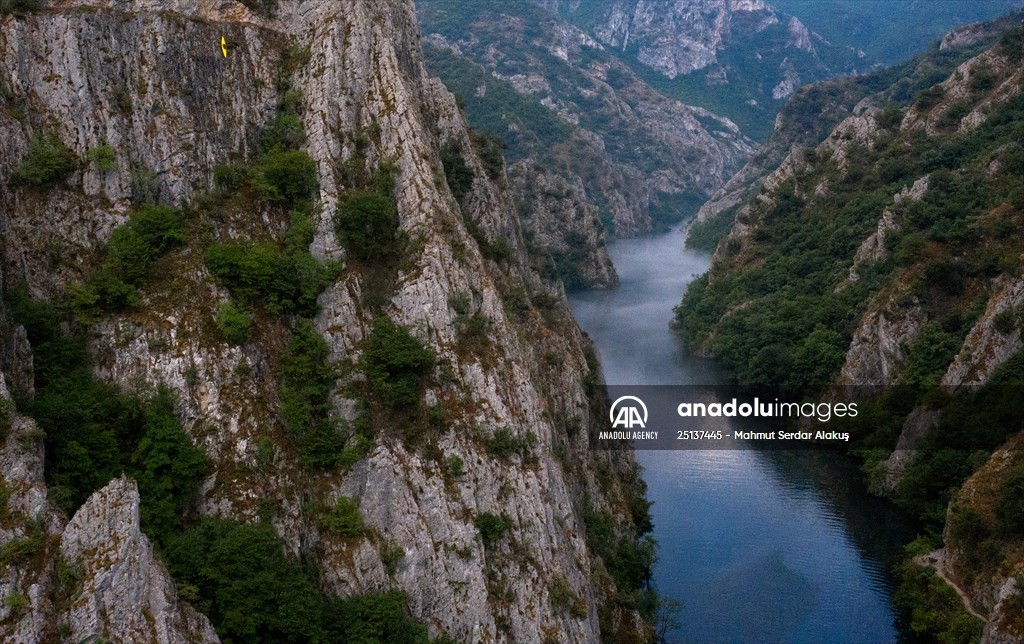 Canyon Matka in North Macedonia