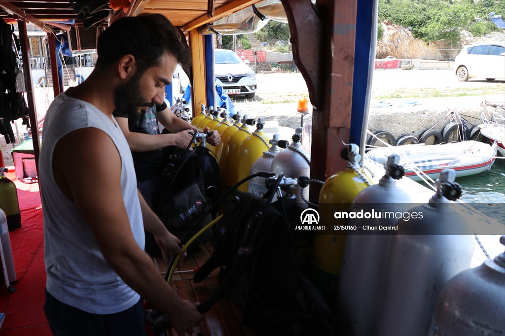 "Saros'un akvaryumu" dalış turizminin ilgi odağı oldu