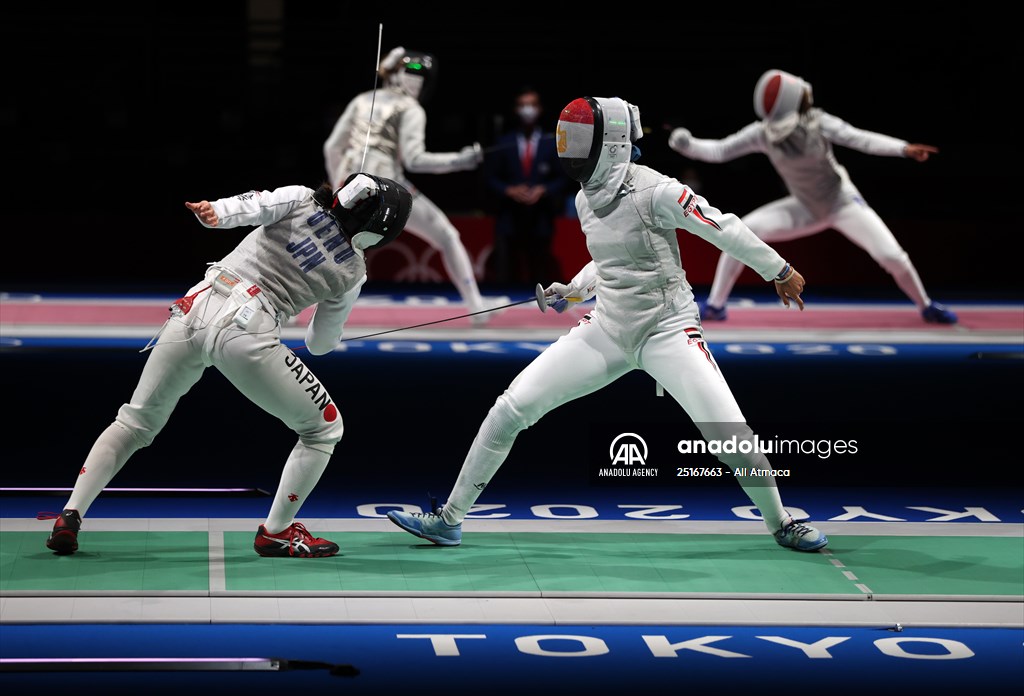 Tokyo 2020 Olympics: Fencing ​​​​​​​ ​​​​​​​