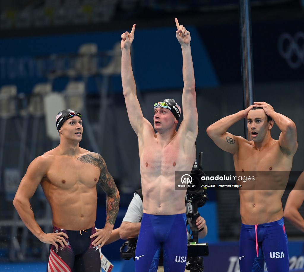 Tokyo 2020 Olympic Games: swimming, day 3