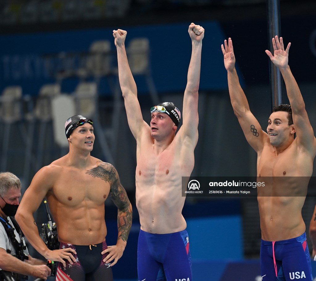 Tokyo 2020 Olympic Games: swimming, day 3