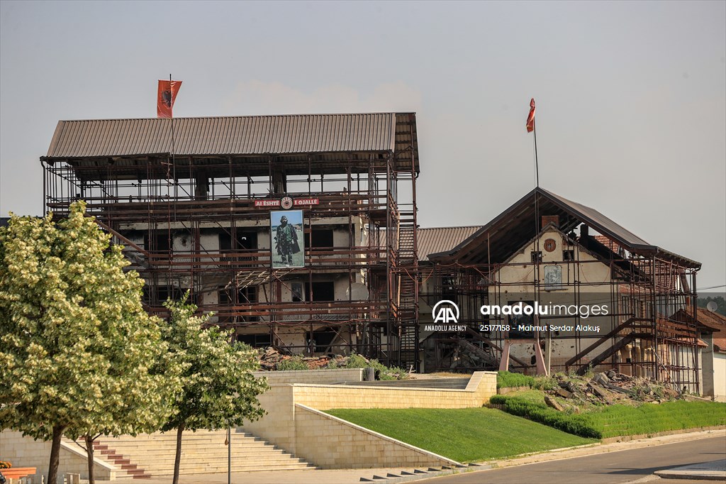 Memorial of Kosovo's Liberation Army (KLA) leader Adem Jashari
