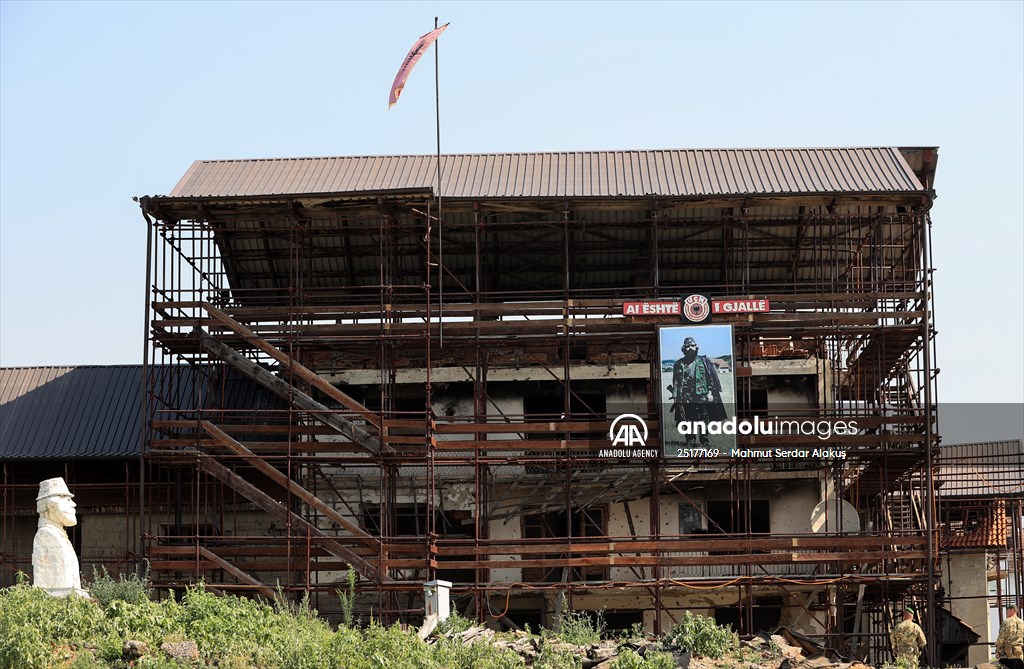 Memorial of Kosovo's Liberation Army (KLA) leader Adem Jashari