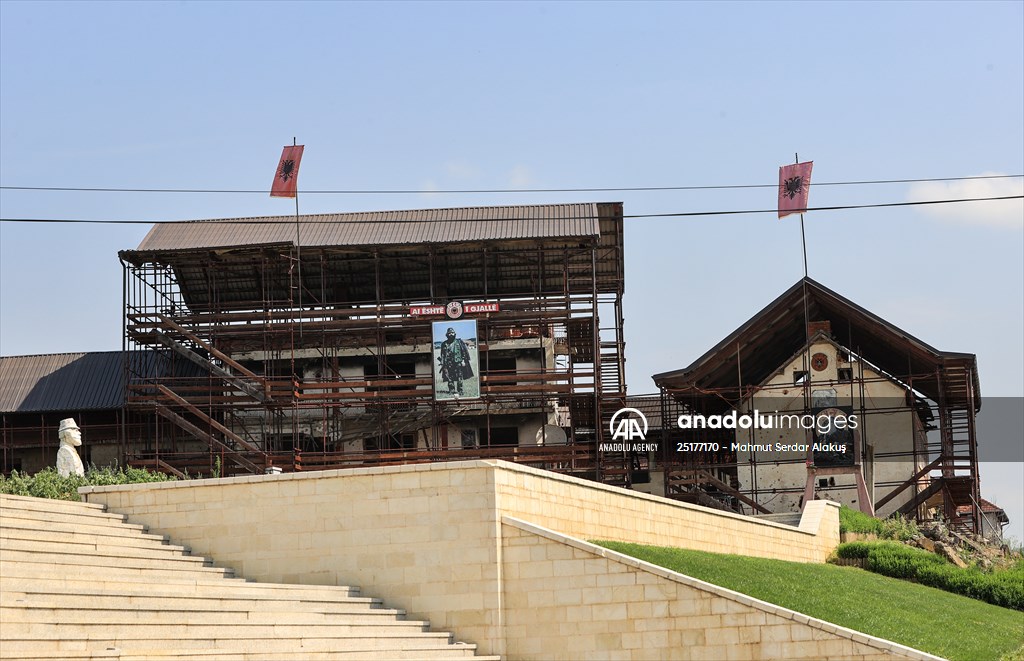Memorial of Kosovo's Liberation Army (KLA) leader Adem Jashari