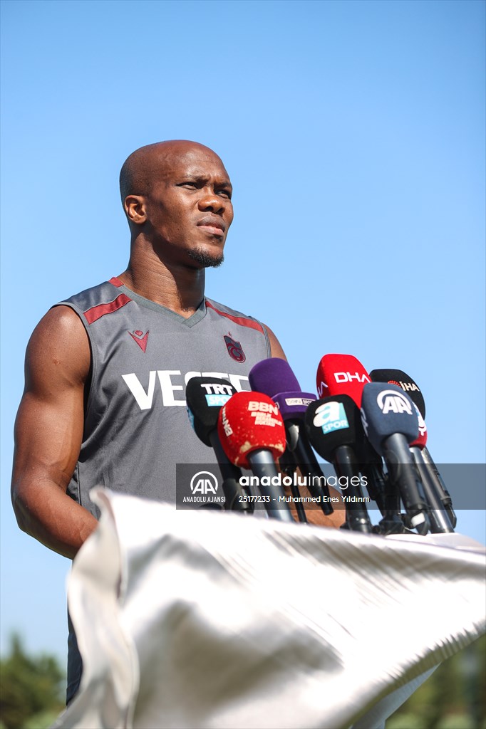 Trabzonspor'un Nijeryalı futbolcusu Nwakaeme'den yeni sezon değerlendirmesi