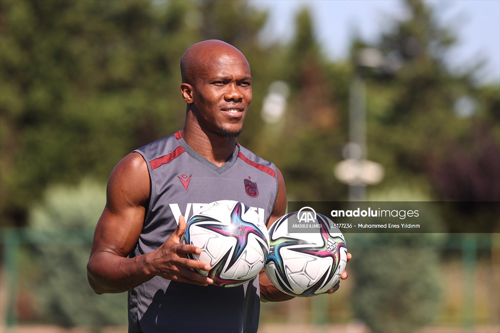 Trabzonspor'un Nijeryalı futbolcusu Nwakaeme'den yeni sezon değerlendirmesi