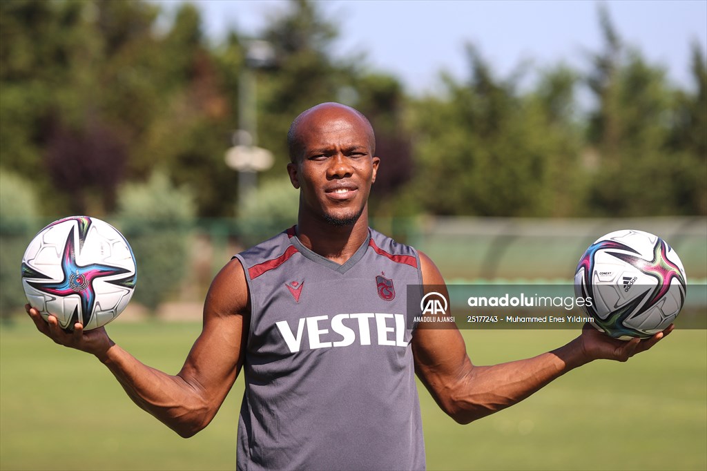 Trabzonspor'un Nijeryalı futbolcusu Nwakaeme'den yeni sezon değerlendirmesi