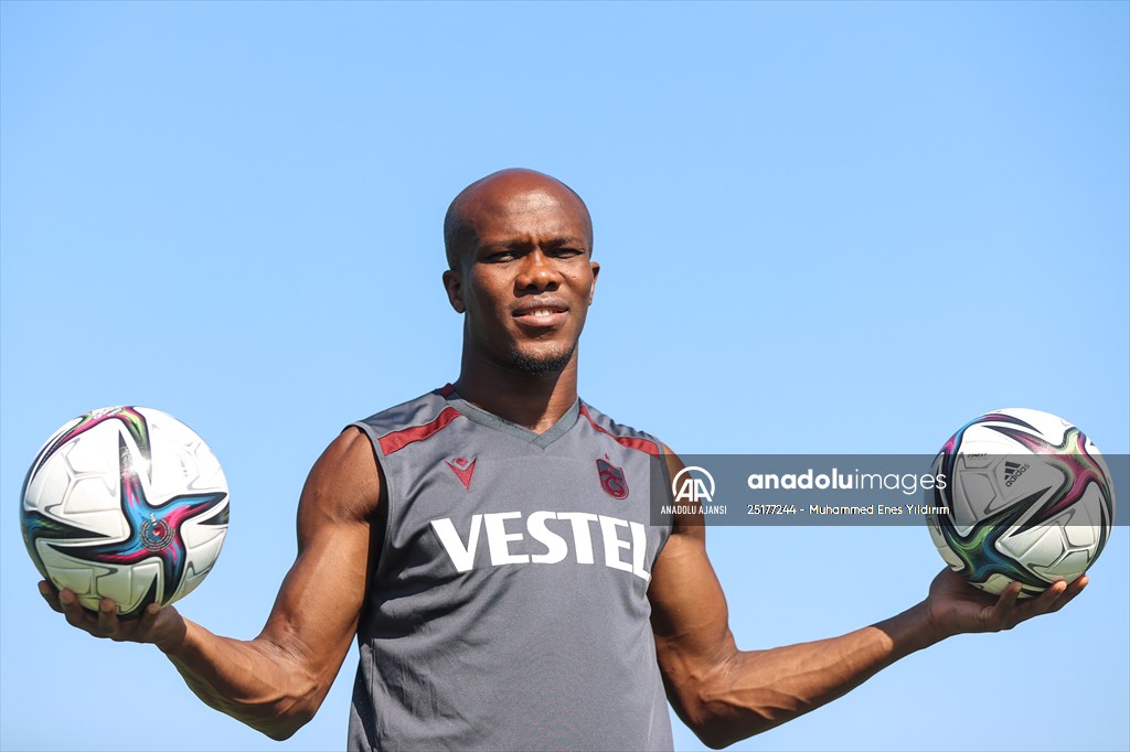 Trabzonspor'un Nijeryalı futbolcusu Nwakaeme'den yeni sezon değerlendirmesi