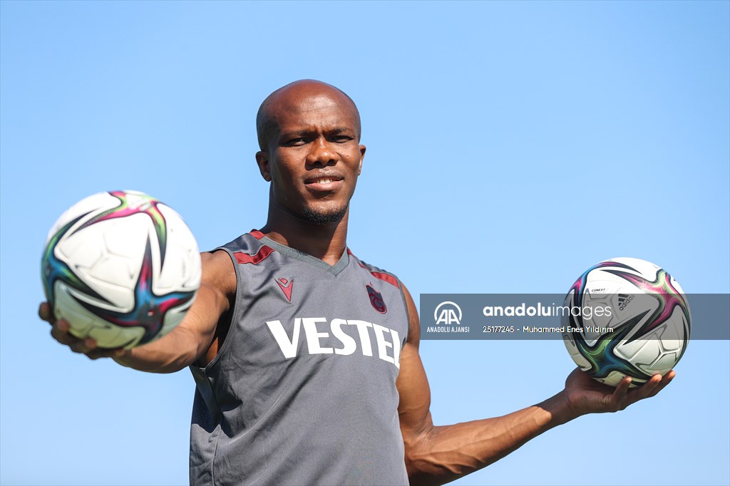 Trabzonspor'un Nijeryalı futbolcusu Nwakaeme'den yeni sezon değerlendirmesi