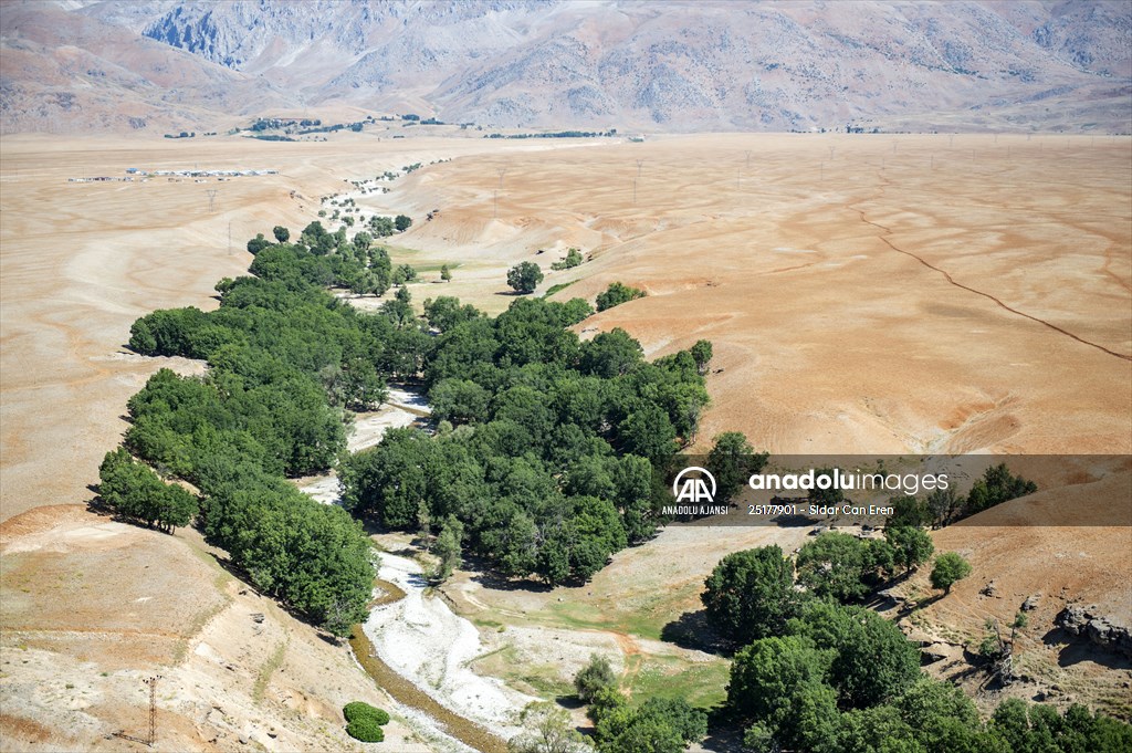 Ovacık'ın doğal güzellikleri havadan görüntülendi