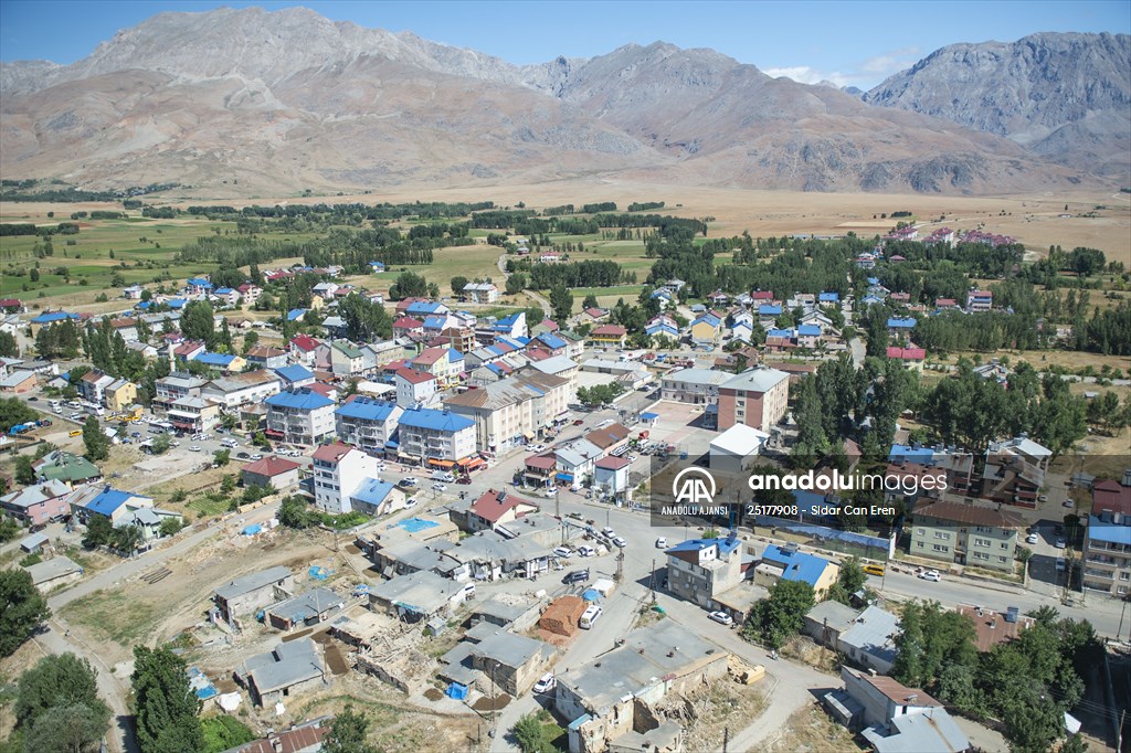 Ovacık'ın doğal güzellikleri havadan görüntülendi