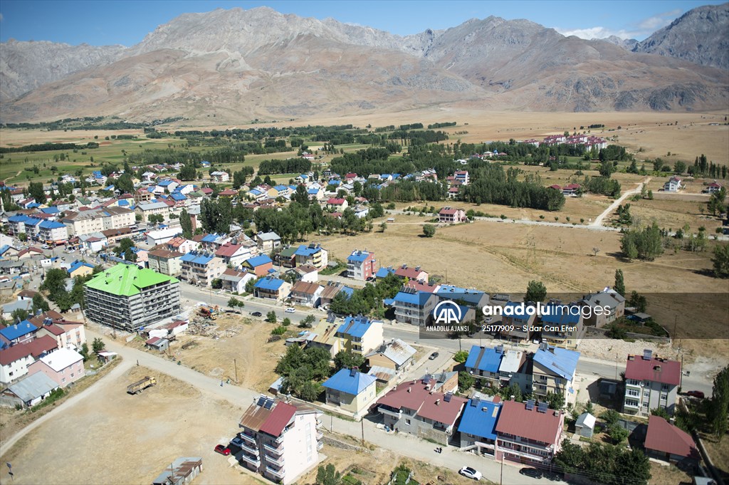 Ovacık'ın doğal güzellikleri havadan görüntülendi