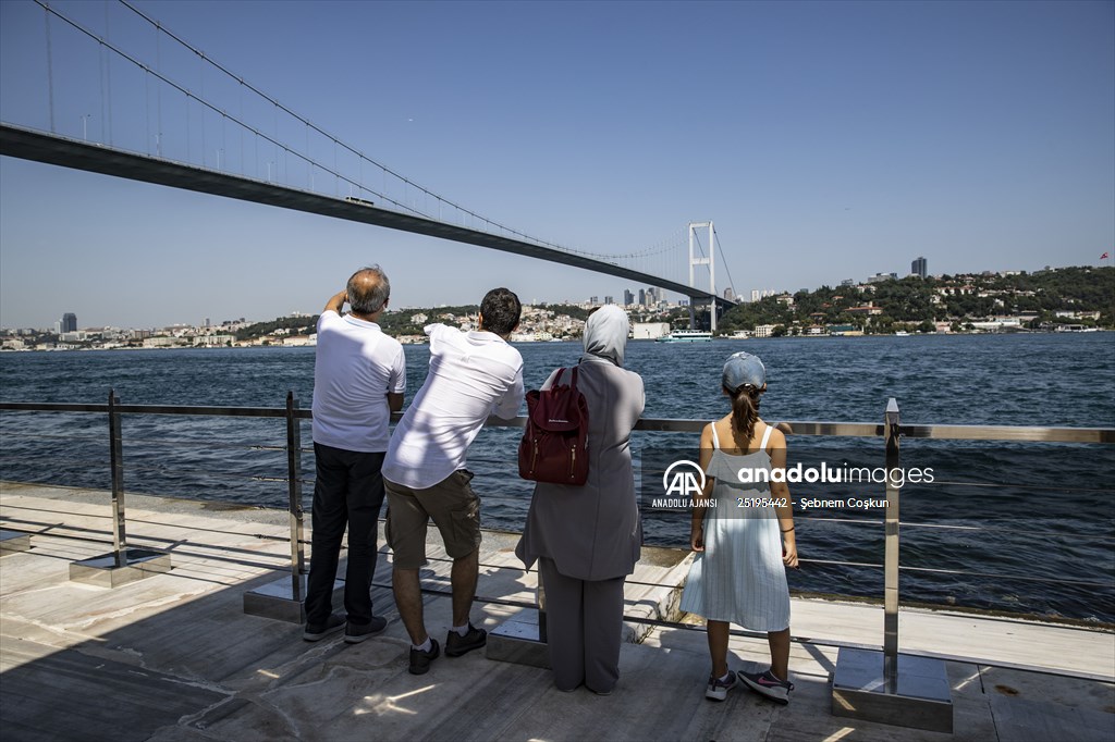 Beylerbeyi Sarayı'nın 113 metrelik rıhtımı ziyarete açıldı