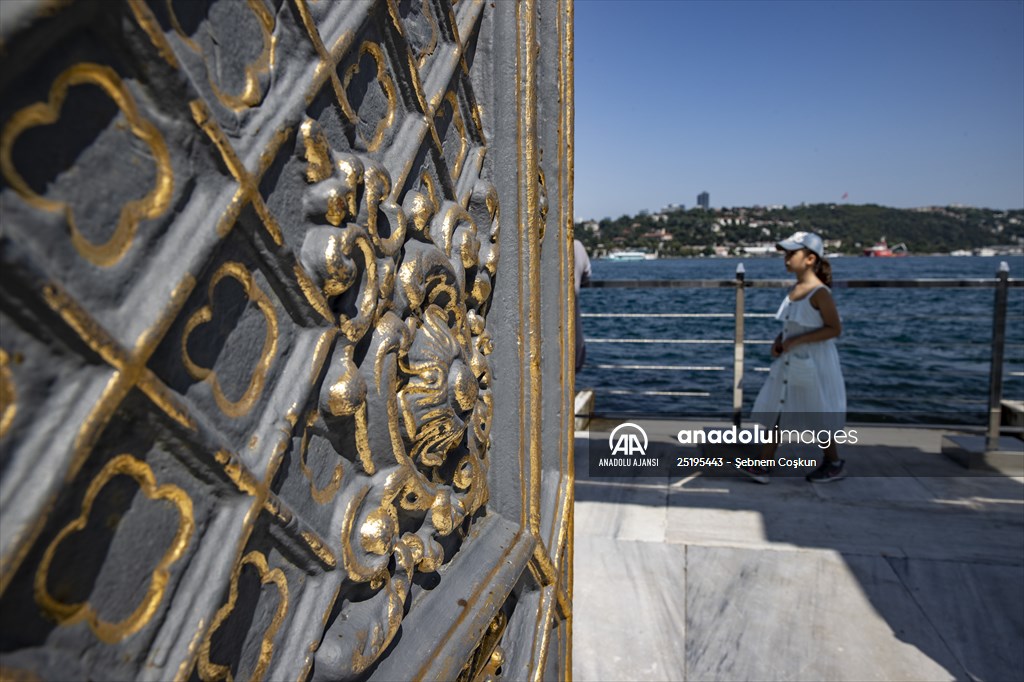 Beylerbeyi Sarayı'nın 113 metrelik rıhtımı ziyarete açıldı