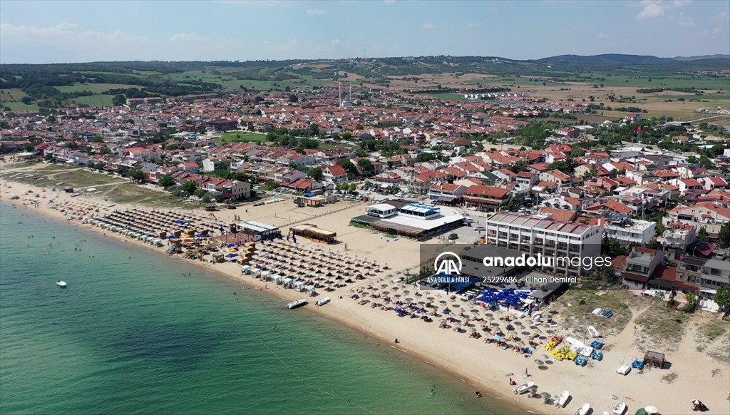 Saros'ta otel ve yazlıklara alternatif tatil: Çadır kampı