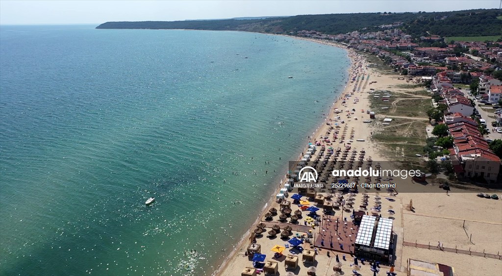 Saros'ta otel ve yazlıklara alternatif tatil: Çadır kampı