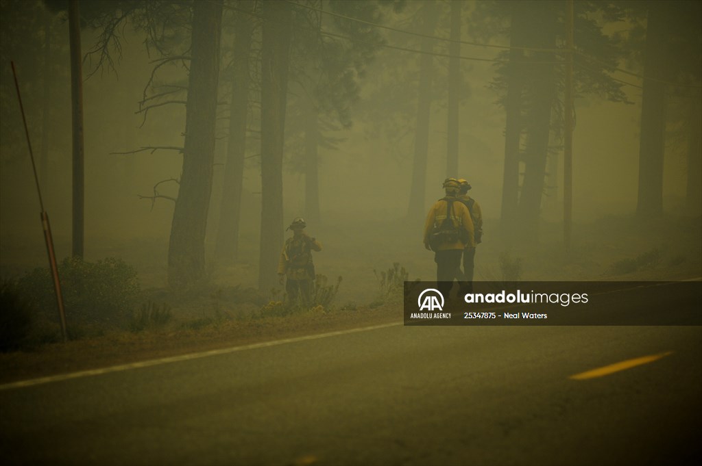 Dixie Fire in California Anadolu Images