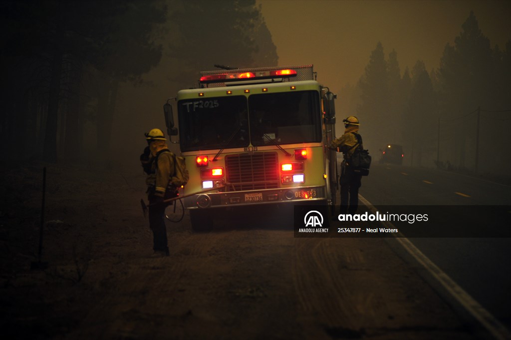 Dixie Fire in California Anadolu Images