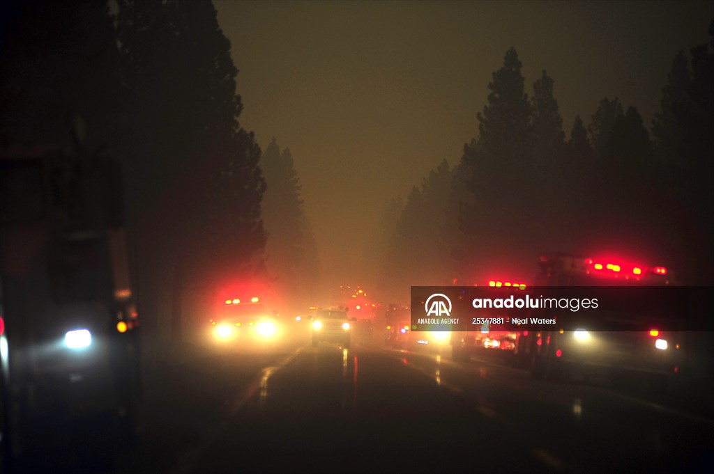 Dixie Fire in California Anadolu Images