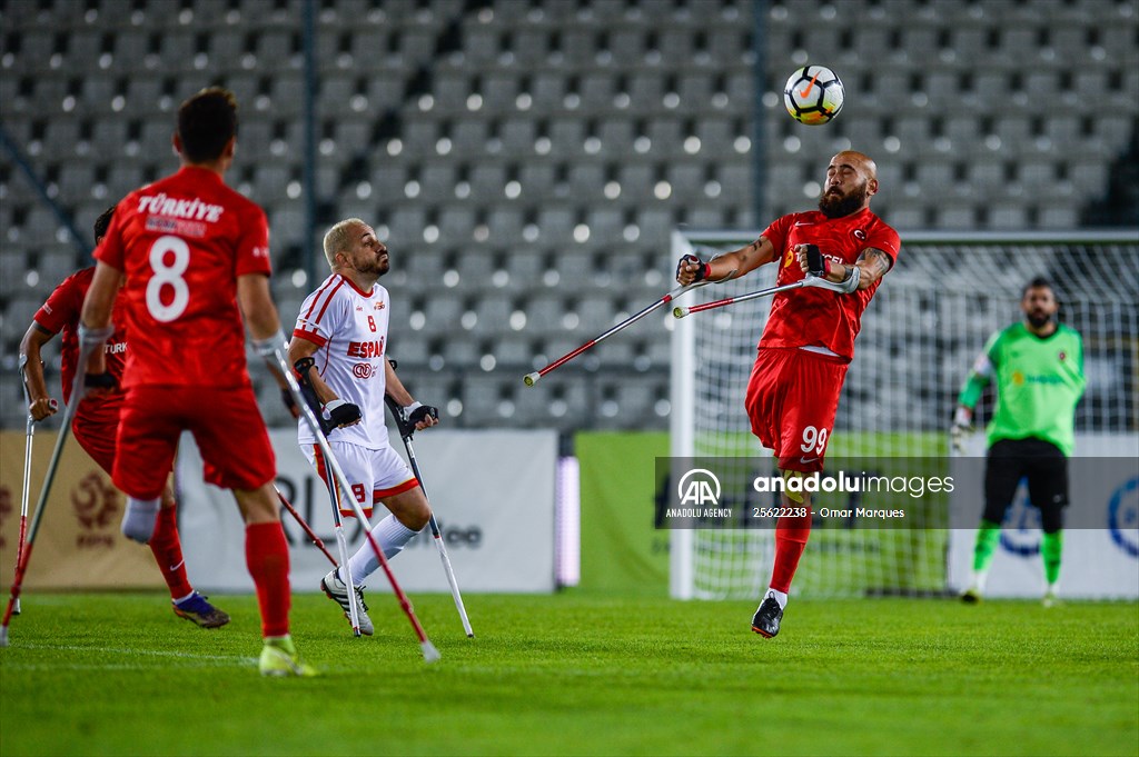 Turkey vs Spain - Amputee Football EURO 2021 finals