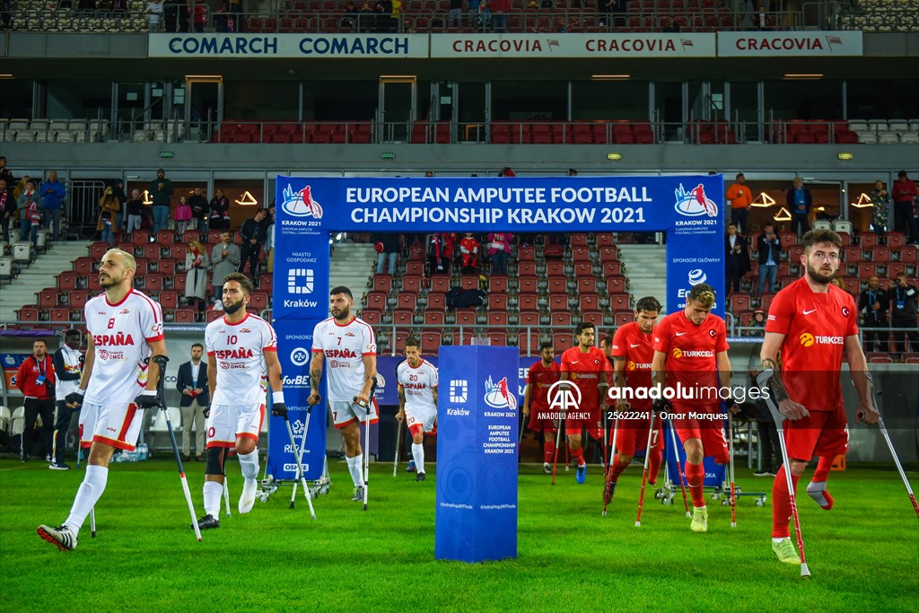 Turkey vs Spain - Amputee Football EURO 2021 finals