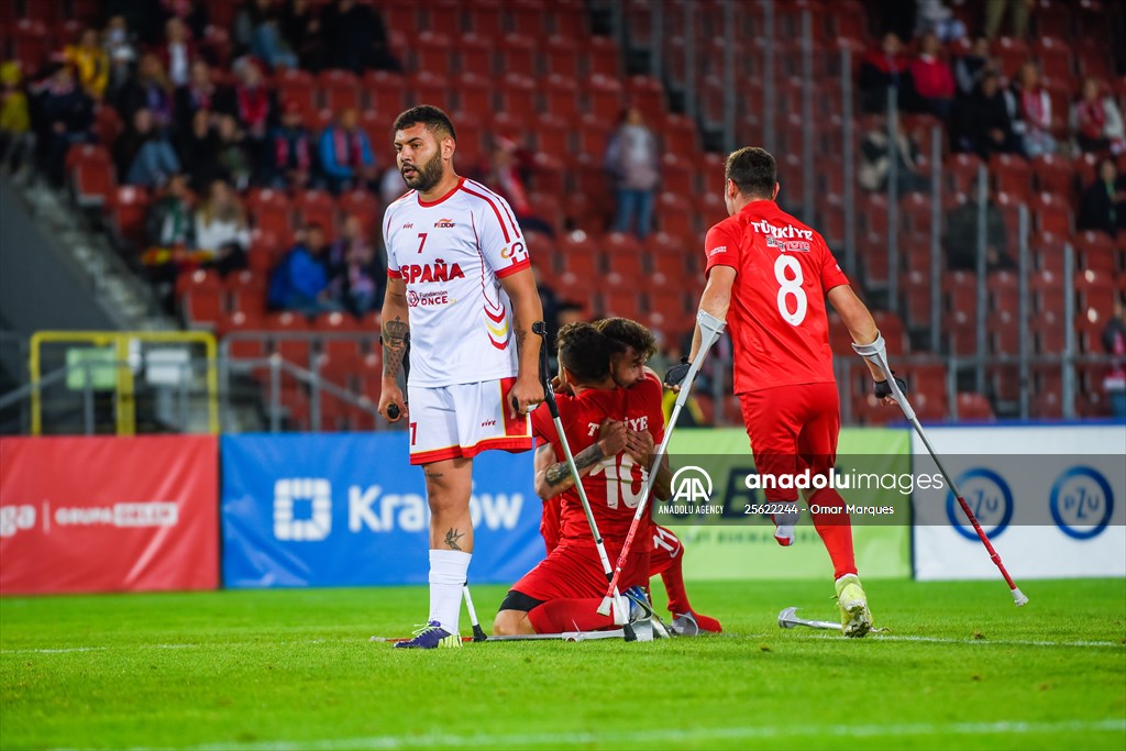 Turkey vs Spain - Amputee Football EURO 2021 finals
