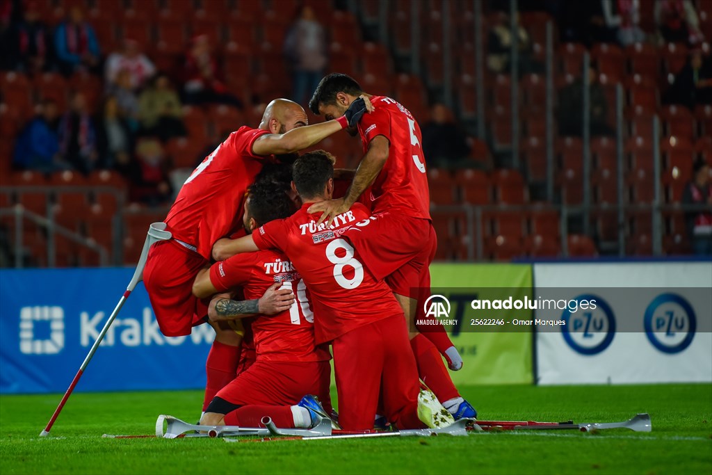 Turkey vs Spain - Amputee Football EURO 2021 finals