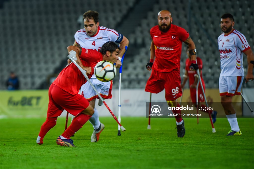 Turkey vs Spain - Amputee Football EURO 2021 finals