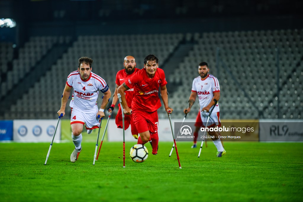 Turkey vs Spain - Amputee Football EURO 2021 finals