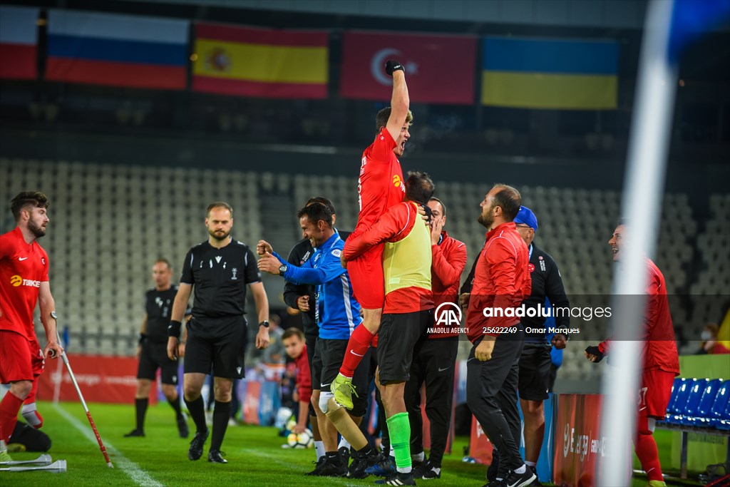 Turkey vs Spain - Amputee Football EURO 2021 finals