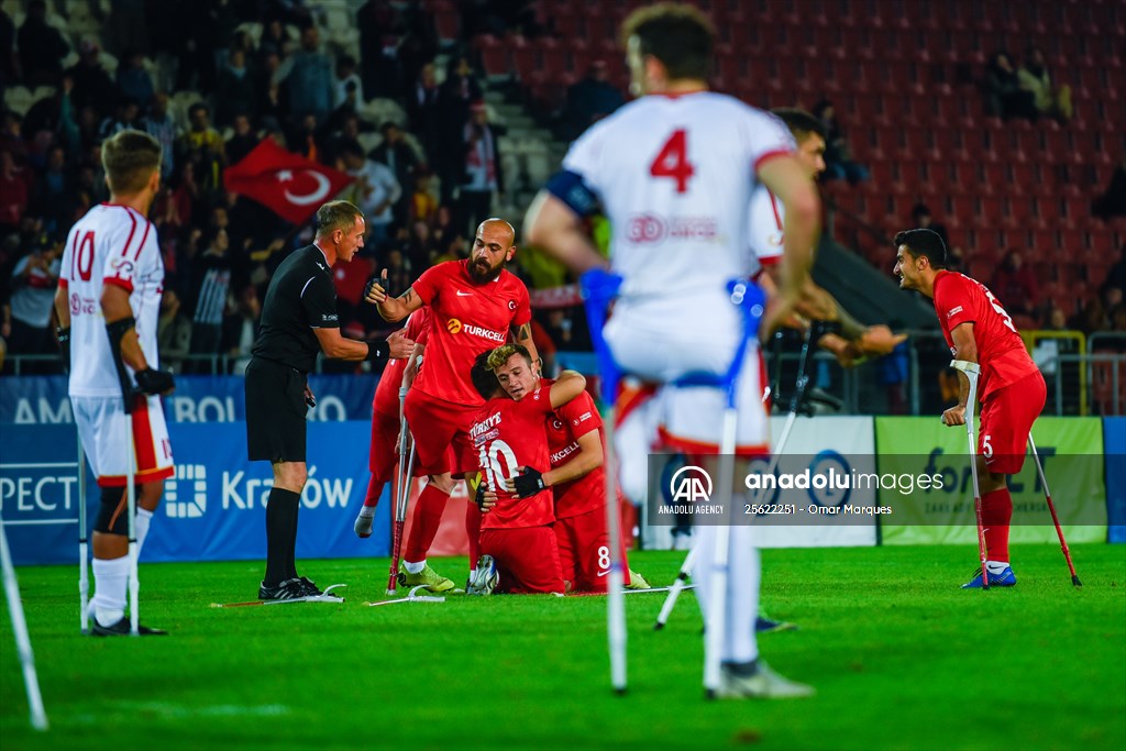 Turkey vs Spain - Amputee Football EURO 2021 finals
