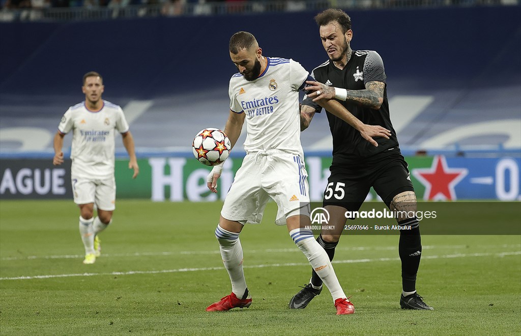Real Madrid v Sheriff - UEFA Champions League