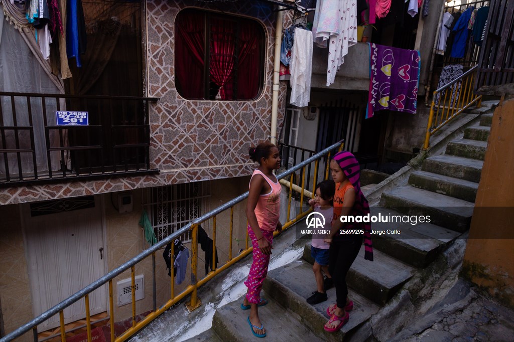 Pablo Escobar neighborhood in Medellin, Colombia