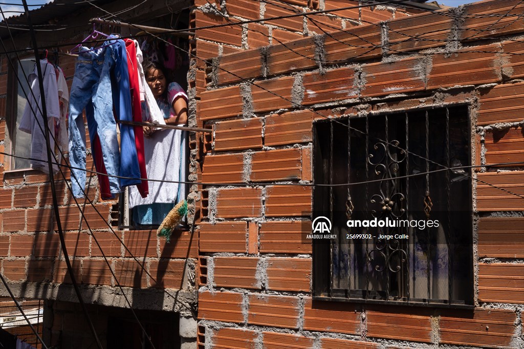 Pablo Escobar neighborhood in Medellin, Colombia