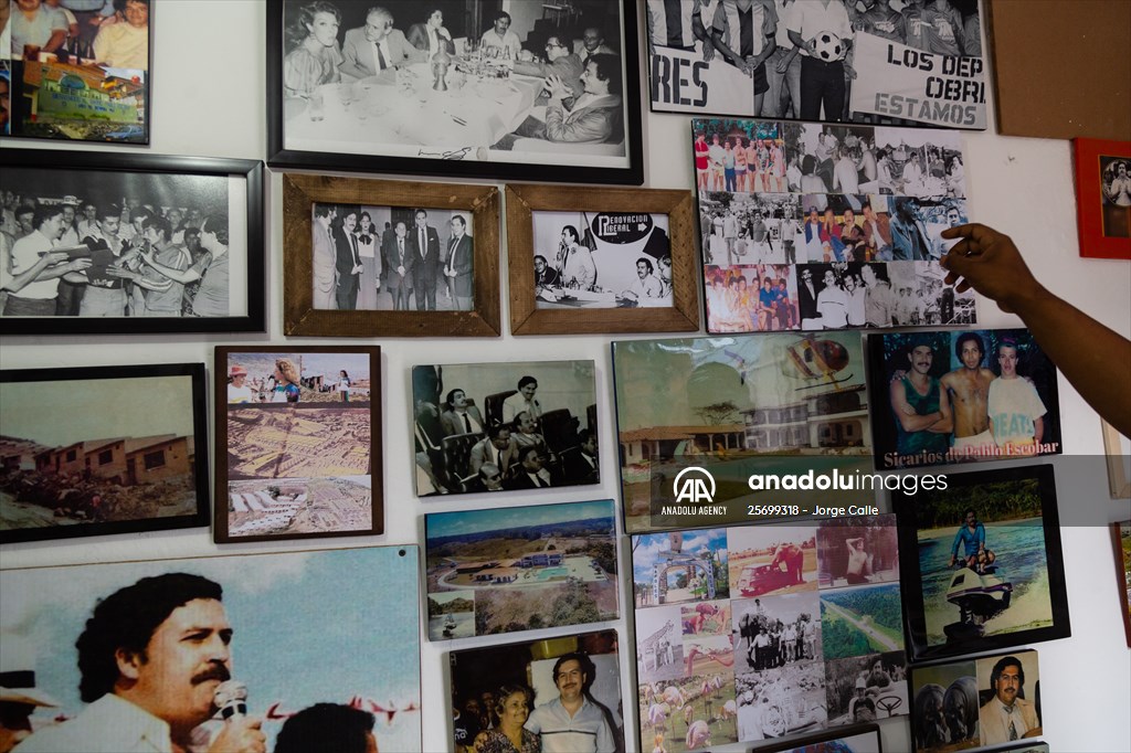 Pablo Escobar neighborhood in Medellin, Colombia