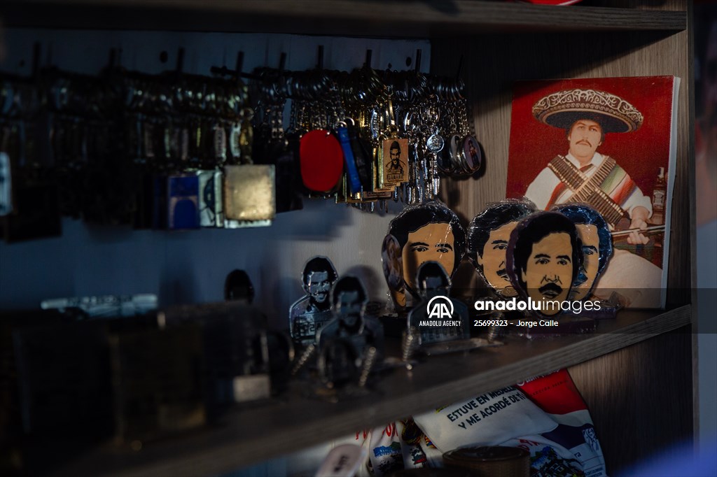 Pablo Escobar neighborhood in Medellin, Colombia