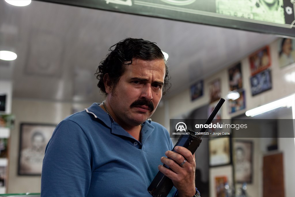 Pablo Escobar neighborhood in Medellin, Colombia