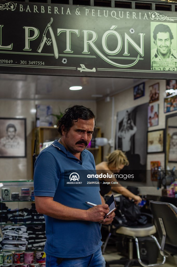 Pablo Escobar neighborhood in Medellin, Colombia