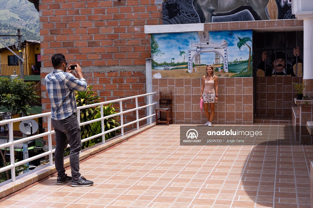 Pablo Escobar neighborhood in Medellin, Colombia