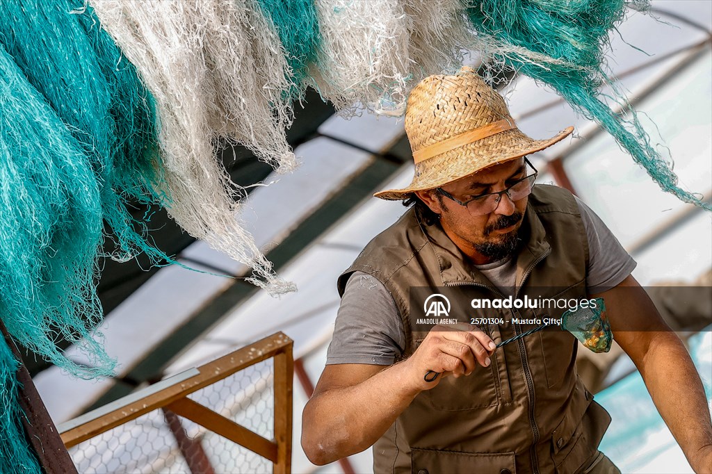 Goldfish farm in Antalya